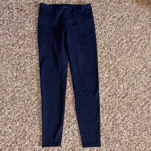 Old Navy active leggings Navy blue herringbone material Medium Women’s